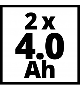 18 V/4.0 AH ACCU DUO-PACK - 2 ACCU'S - POWER X-CHANGE