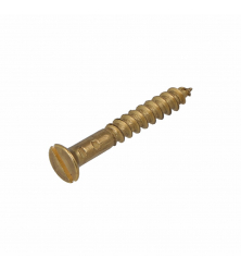 HOMEFIX HOUTSCHROEF MESSING BLANK PK ZS 2.5X20 (35)