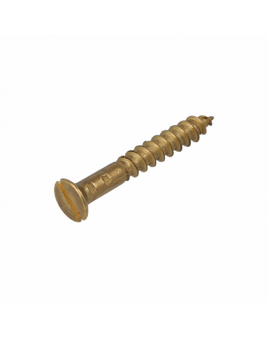 HOMEFIX HOUTSCHROEF MESSING BLANK PK ZS 2.5X20 (35)