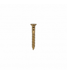 HOMEFIX HOUTSCHROEF MESSING BLANK PK ZS 2.5X20 (35)