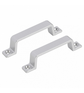 DIFFERNZ MEUBELGREEP - RECHT - 90 MM - MAT CHROOM