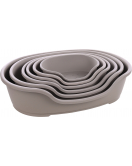 MAND TUCK OVAAL GRIJS S 58X38X20CM
