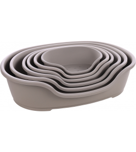 MAND TUCK OVAAL GRIJS S 58X38X20CM