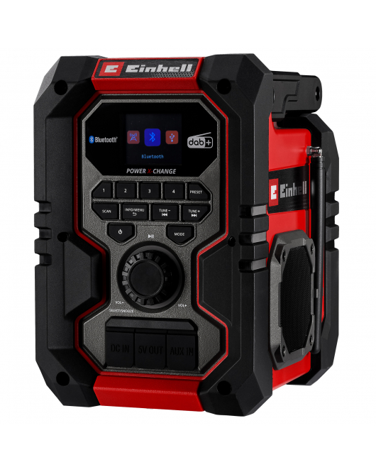 TE-CR 18 LI DAB+/FM/BT SOLO - ACCU RADIO - POWER X-CHANGE