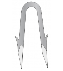 HARPOENKRAMMEN CRAPAL4 3.5X3.5 MM 5 KG