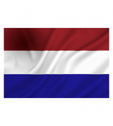 VLAG - NEDERLAND - ENKELZIJDIG GEDRUKT - 100 X 150 CM - ROOD, WIT, BLAUW