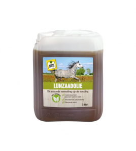 LIJNZAADOLIE GROOTVERPAKKING 5 LITER