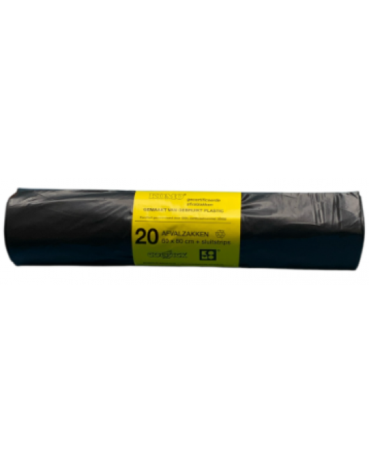 HUISVUILZAK KOMO 600 X 800 MM ZWART