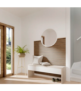 DECOWALL ACOUST BRONS EIKEN 260X30CM 2ST