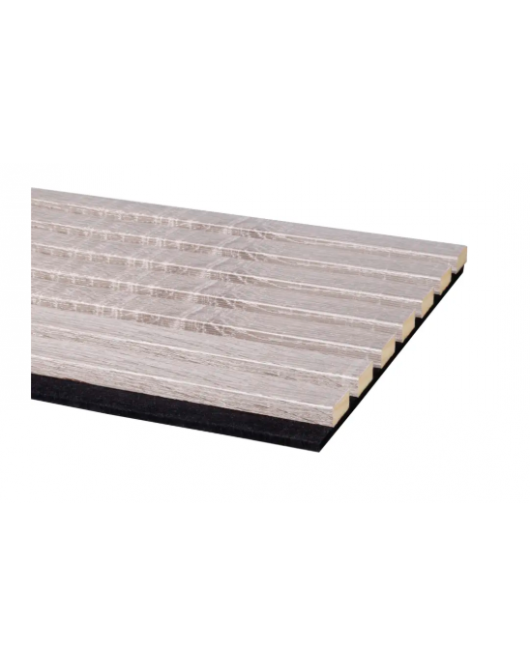 DECOWALL ACOUSTIC GRIJS 260X30CM 2ST