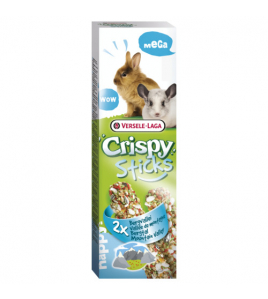 VERSELE-LAGA CRISPY MEGA STICKS KONIJN BERGVALLEI 2X70 G KRUIDEN