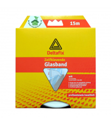 GLASBAND ZELFKLEVEND WIT 15 M 9 MM X 3 MM