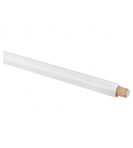 VLAGGENSTOK - 200 CM - WIT