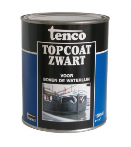 TENCO TOPCOAT ZWART 1L