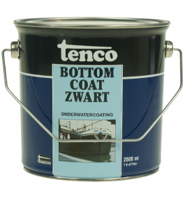 TENCO BOTTOM COAT ZWART 2,5LTR (TEERVRIJ)