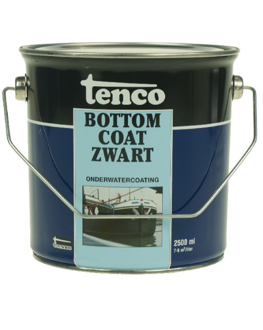 TENCO BOTTOM COAT ZWART 2,5LTR (TEERVRIJ)