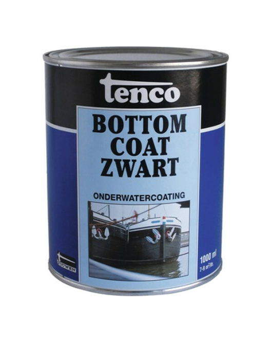 TENCO BOTTOMCOAT ZWART 1LTR TENCO BOTTOMCOAT ZWART 1LTR
