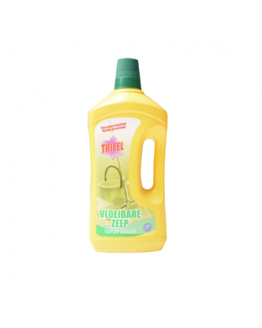TRICEL GROENE ZEEP VLOEIBAAR 750ML.