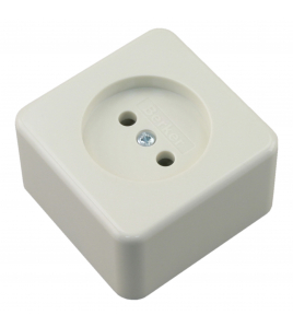BERKER AP CONTACTDOOS - OPBOUW - 1-VOUDIG - POLARWIT