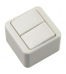 BERKER AP SCHAKELAAR - OPBOUW - WISSEL/WISSEL - POLARWIT