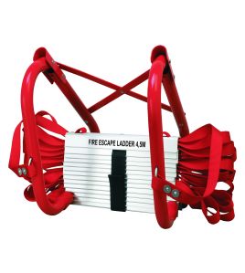 SMARTWARES BRANDLADDER - BBVL - 4.5 M - ROOD/WIT