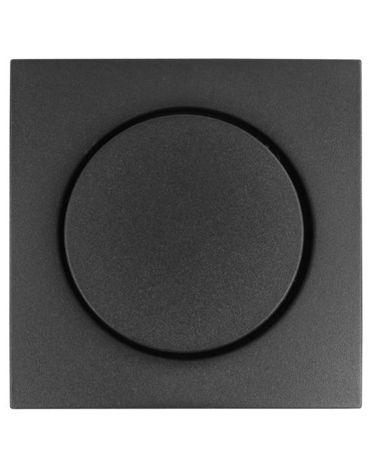 BERKER S1 CENTRAALPLAAT - MET KNOP - DIMMER - ANTRACIET