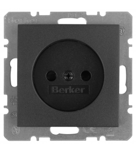 BERKER S1 CONTACTDOOS - INBOUW - 1-VOUDIG - MET AANRAAKBEVEILIGING - ANTRACIET