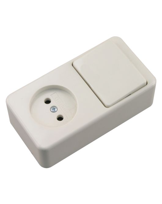 BERKER AP COMBINATIE - OPBOUW - WISSEL - POLARWIT