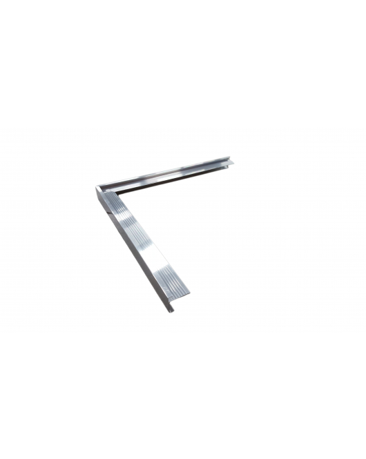 ROVAL SOLOTRIM 60MM BUITENHOEK ZWART