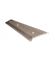 ALUMINIUM KNELPROFIEL LENGTE VAN 250CM ZWART GEMOFFELD