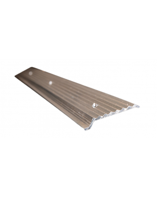 ALUMINIUM KNELPROFIEL LENGTE VAN 250CM ZWART GEMOFFELD