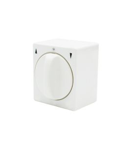 JALOEZIESCHAKELAAR 10A OPBOUW WIT/WIT
