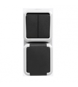 PEHA IP44 COMBINATIE SERIE 307521