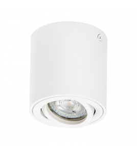 LEDV.OPBOUWSPOT ROUND WT GU10