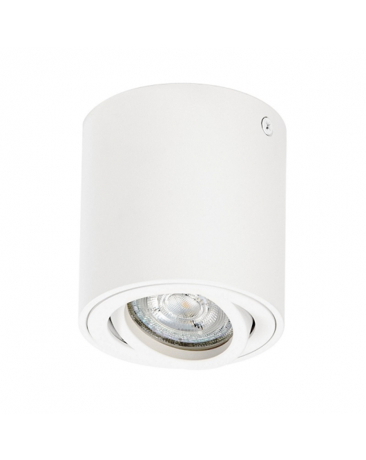 LEDV.OPBOUWSPOT ROUND WT GU10