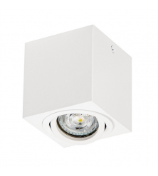LEDV.OPBOUWSPOT SQUARE WT GU10