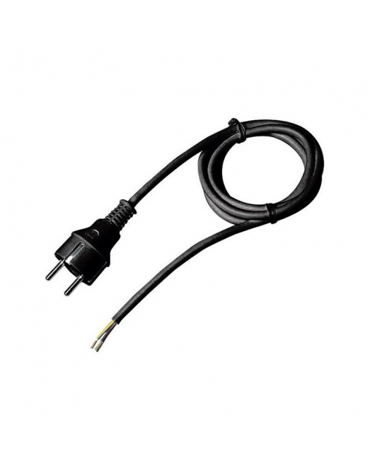 AANSLUITSNOER 3X1Q 1,5M VINYL ZWT
