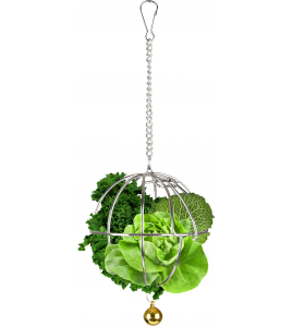 VOERBAL LEM CHROOM DIA. 9CM