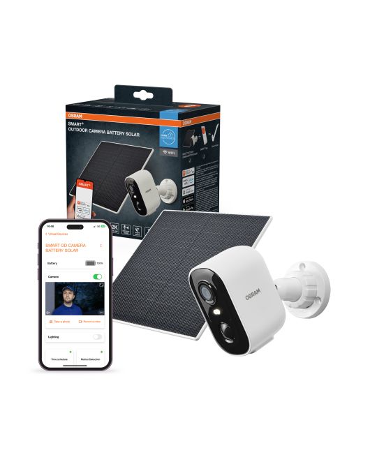 OSRAM SMART WIFI OUT CAM. BAT/SOLAR OSRAM SMART WIFI OUT CAM. BAT/SOLAR