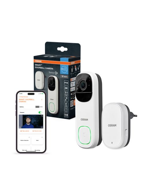 OSRAM SMART WIFI OUT CAMERA DOORBEL OSRAM SMART WIFI OUT CAMERA DOORBEL