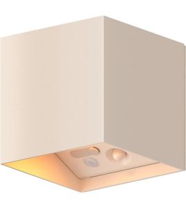CALEX VOLTERRA BATTERY RECHARGEABLE UP AND DOWN WANDLAMP SMD 1,5W 60-170LM 2700K 3.7V ZAND