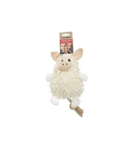 SPEELGOED FLUFA VARKEN BEIGE 20X32X32CM
