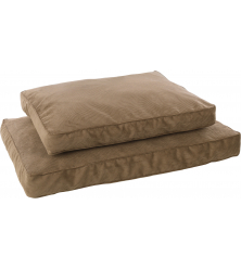KUSSEN CELESTE RECHTHOEKIG BEIGE MET RAND 80X60X10CM