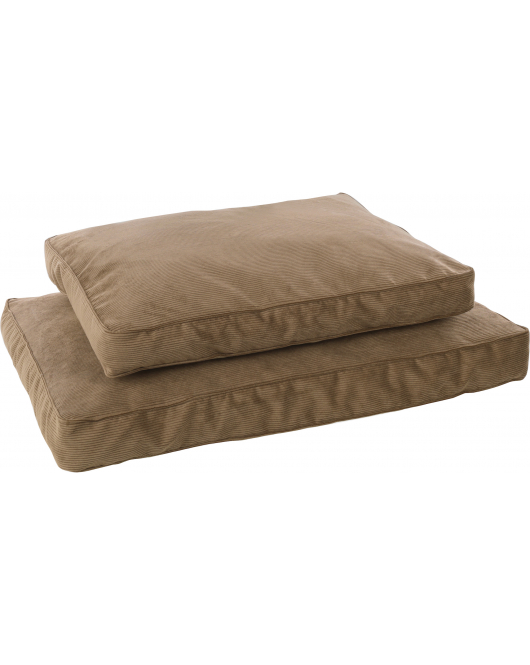 KUSSEN CELESTE RECHTHOEKIG BEIGE MET RAND 80X60X10CM