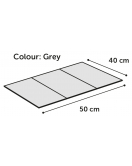 KOELMAT DROP GRIJS S 50X40CM