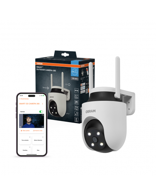 OSRAM SMART WIFI OUTD CAMERA 360 OSRAM SMART WIFI OUTD CAMERA 360