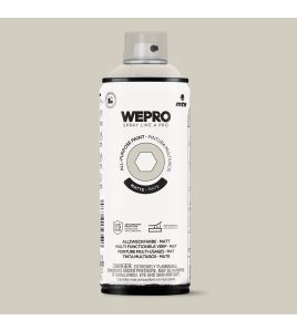 MTN WEPRO ALL-PURPOSE PAINT 400ML MAT RAPA NUI GREY