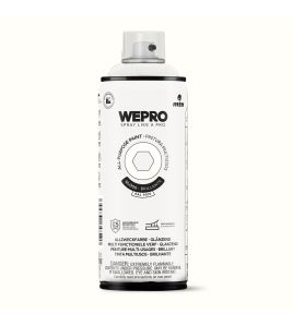 MTN WEPRO ALL-PURPOSE PAINT 400ML HG RAL 9010 WIT