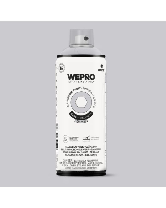 MTN WEPRO ALL-PURPOSE PAINT 400ML HG RAL 7035
