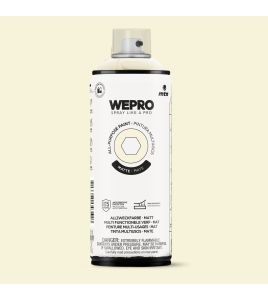 MTN WEPRO ALL-PURPOSE PAINT 400ML MAT MOZZARELLA WHITE